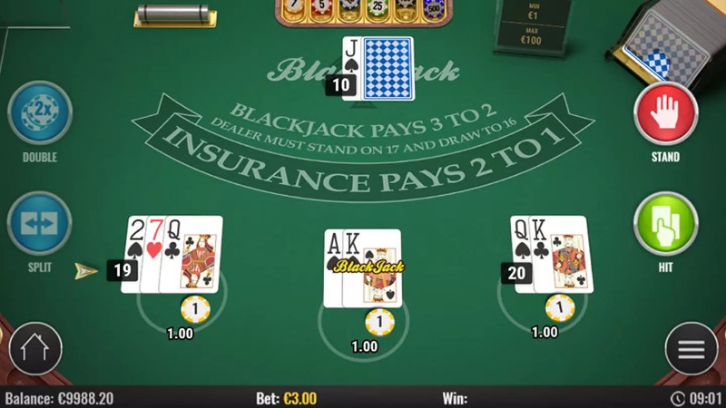 Blackjack King88: Bí quyết chinh phục mọi ván bài 1 Blackjack