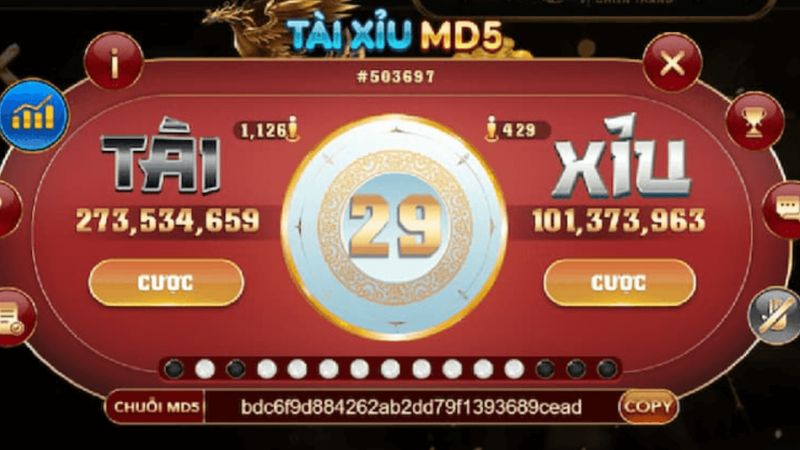 Tài xỉu MD5 King88 – Phiên bản minh bạch và tối ưu nhất hiện nay 1 Không gian tài xỉu MD5 King88 hiện đại tạo cảm giác chân thực mạnh