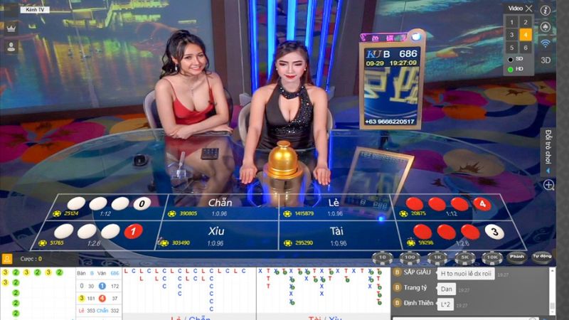 Giao diện Xóc Đĩa Kubet King88 hiển thị rõ ràng, mượt mà.