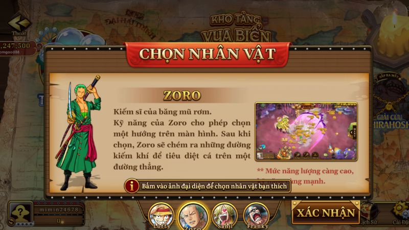 Bắn cá Đại Hải Trình King88 – Chinh phục kho báu vua biển, săn thưởng cực đã 2 Hệ thống nhân vật sở hữu chiêu thức tối thượng trong bắn cá Đại Hải Trình